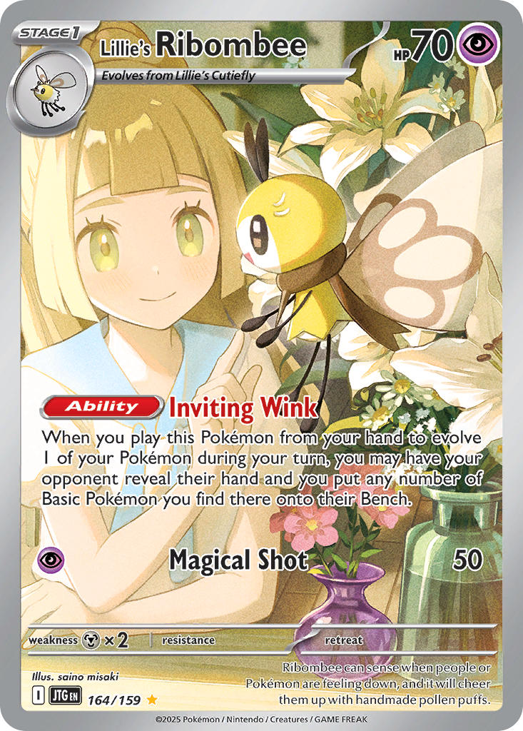 lillie, cutiefly, and ribombee (pokemon and 2 more) drawn by saino_misaki