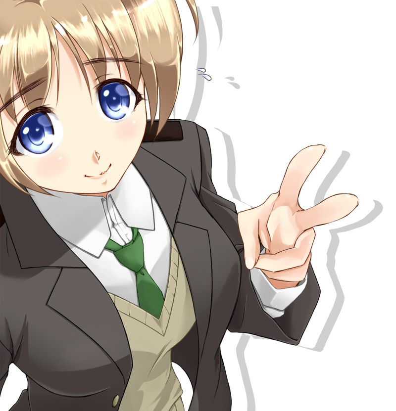 lynette bishop (world witches series and 1 more) drawn by sayu_(mio-mosa)