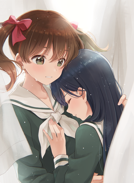 fukuzawa yumi and ogasawara sachiko (maria-sama ga miteru) drawn by gobou_1000