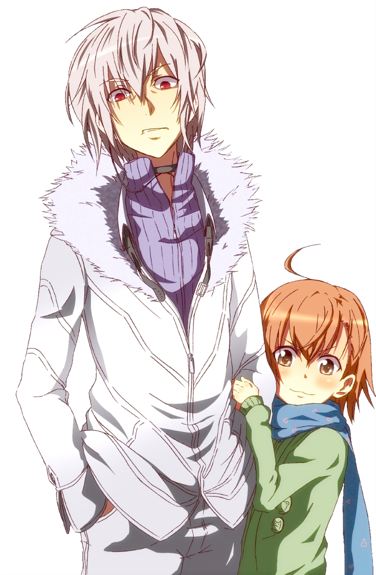 accelerator and last order (toaru majutsu no index) drawn by hizumi_(hizumi398)