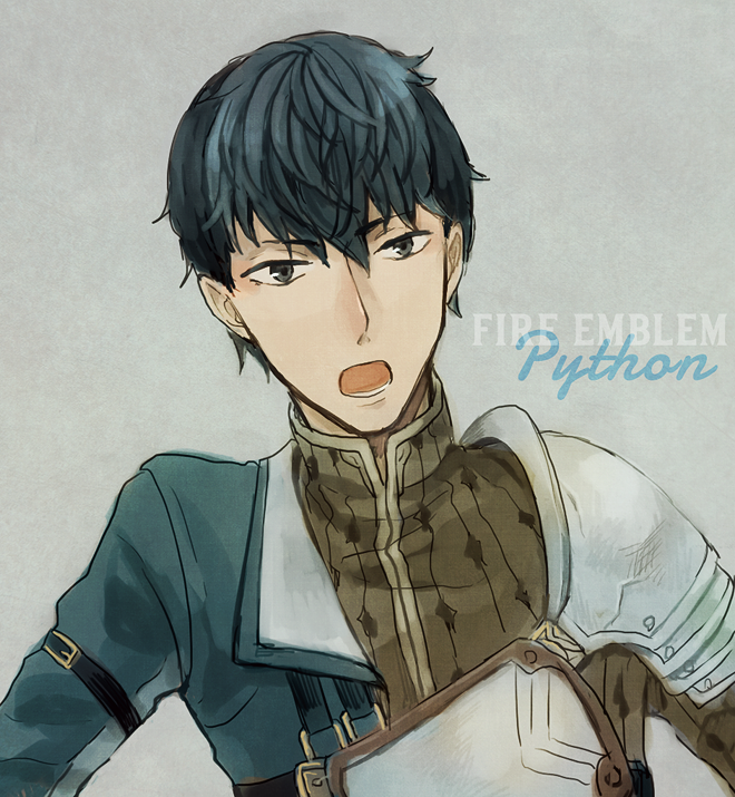 python (fire emblem and 1 more) drawn by recton