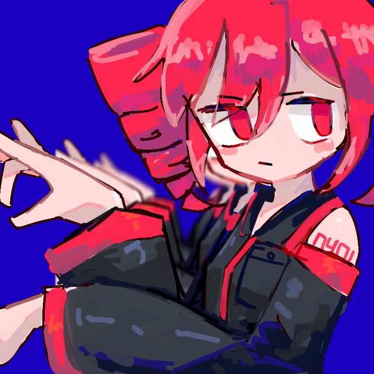 kasane teto (utau and 1 more) drawn by mizuna_(327)