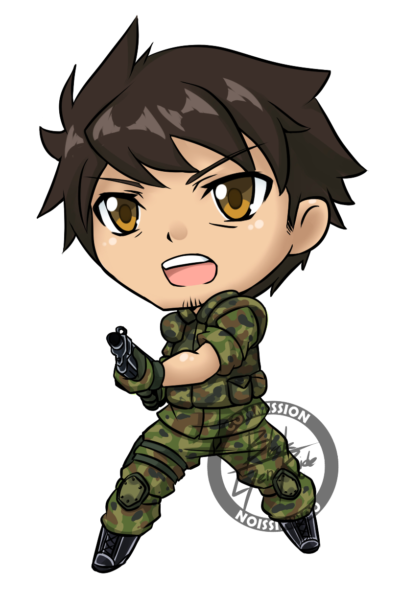 itami youji (gate - jieitai ka no chi nite kaku tatakaeri) drawn by blackgeneride