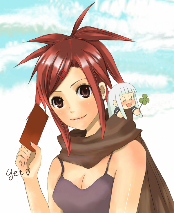 asakura kazumi and aisaka sayo (mahou sensei negima!) drawn by masaki_(celesta)