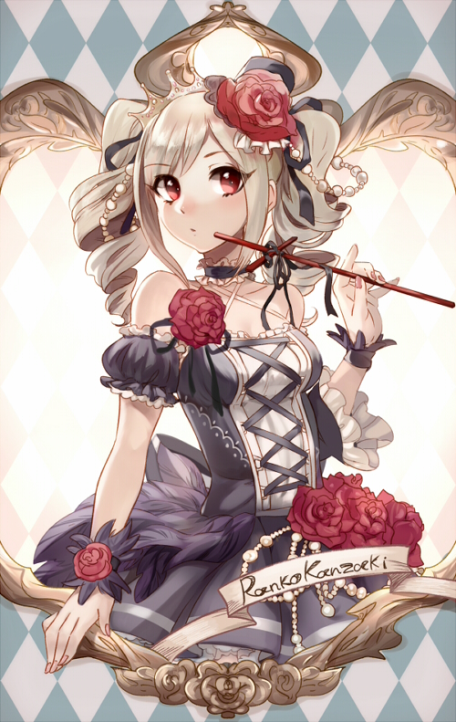kanzaki ranko (idolmaster and 1 more) drawn by yuura