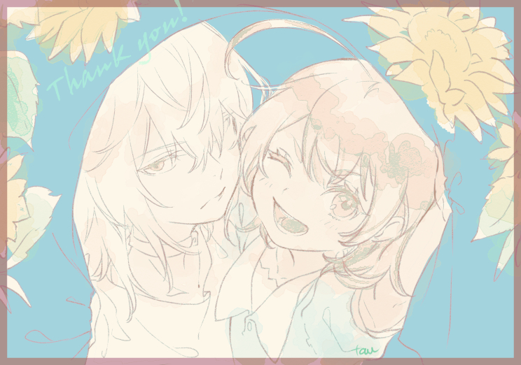 accelerator and last order (toaru majutsu no index) drawn by tautiki