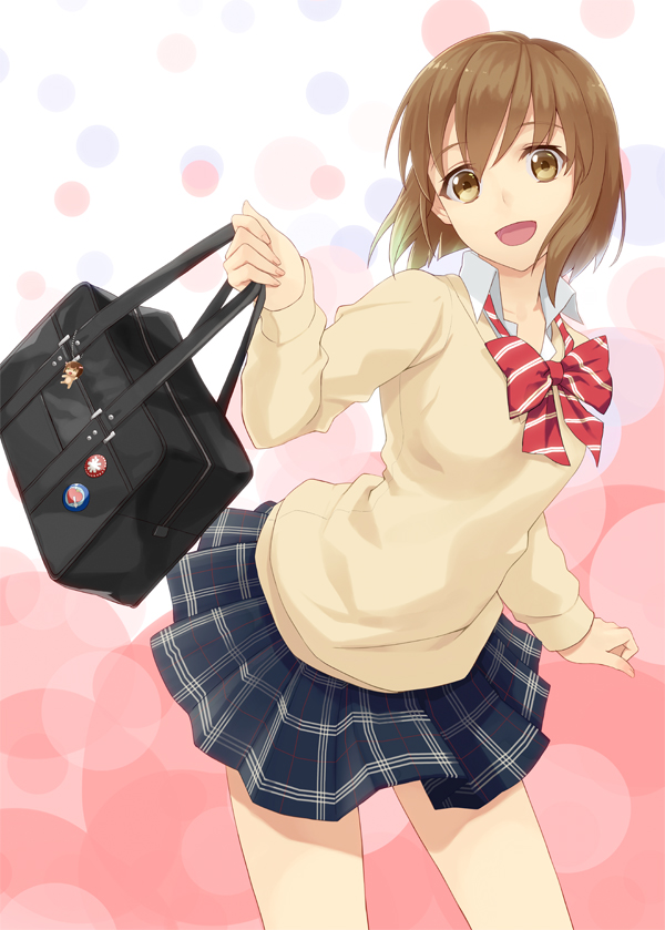 hagiwara yukiho (idolmaster) drawn by prime_(prime_tw)