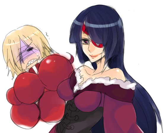 viral and adiane (tengen toppa gurren lagann) drawn by kotono