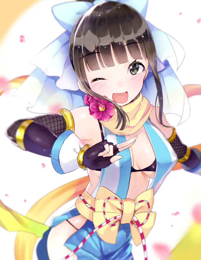 hamaguchi ayame (idolmaster and 1 more) drawn by nekometaru
