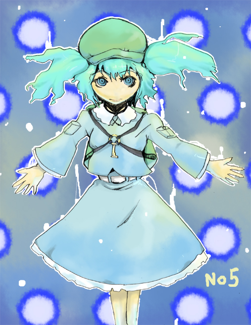 kawashiro nitori (touhou) drawn by yutori_no_t-10