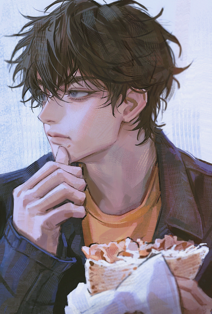 choi jongsu (garbage time) drawn by zero_q_0q
