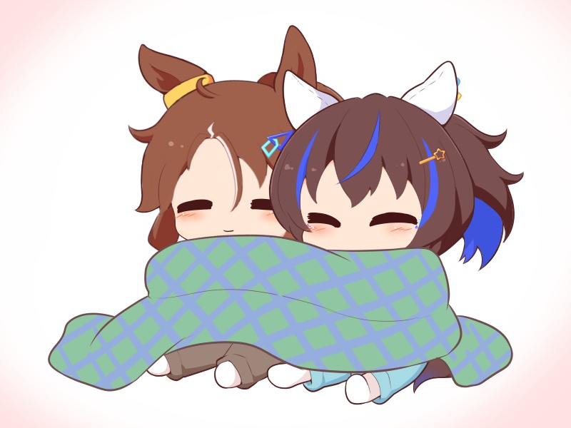 daitaku helios and mejiro palmer (umamusume) drawn by gomashio_(goma_feet)