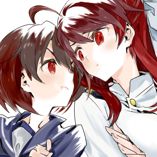 karibuchi hikari and karibuchi takami (world witches series and 1 more) drawn by homare_(homaredai)