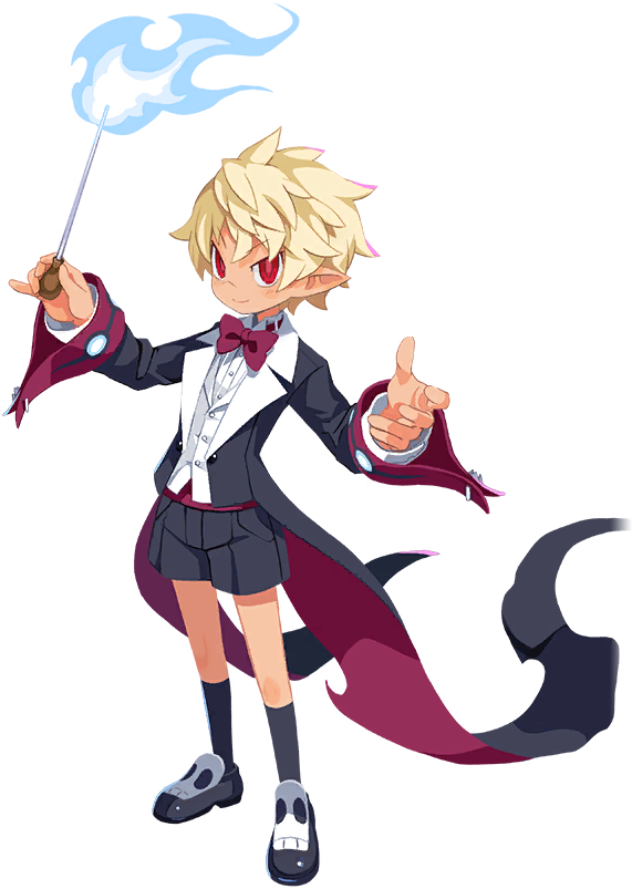 emizel (disgaea and 1 more) drawn by harada_takehito