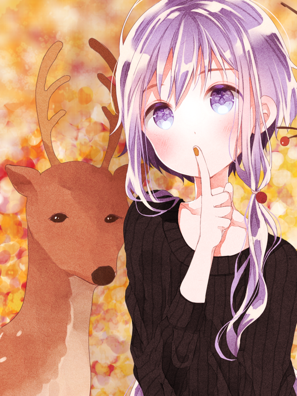 yuzuki yukari (vocaloid and 1 more) drawn by fuyuko_(onaka_hungry)