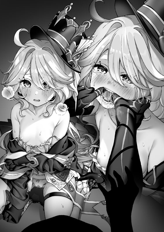 furina and arlecchino (genshin impact) drawn by tatsuya_(s6pillars)