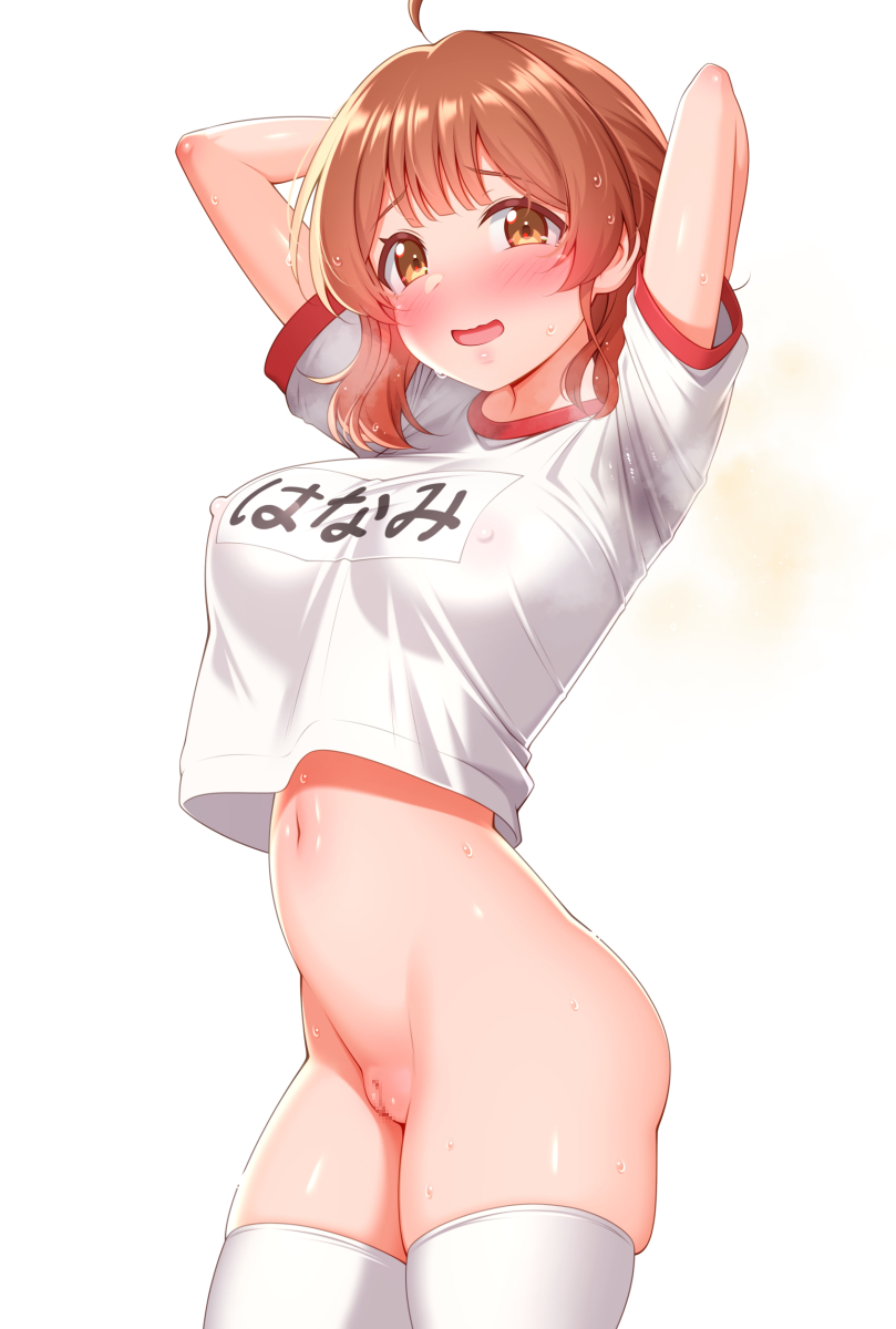 hanami ume (idolmaster and 1 more) drawn by zirba