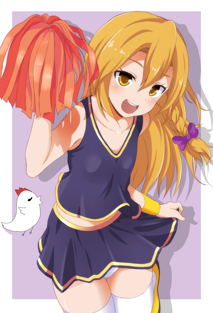 kirisame marisa, rei, and the chicken that appears in the middle of cookie (touhou and 1 more) drawn by marine_(46586031)