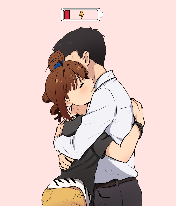 producer and yokoyama nao (idolmaster and 1 more) drawn by kamille_(vcx68)