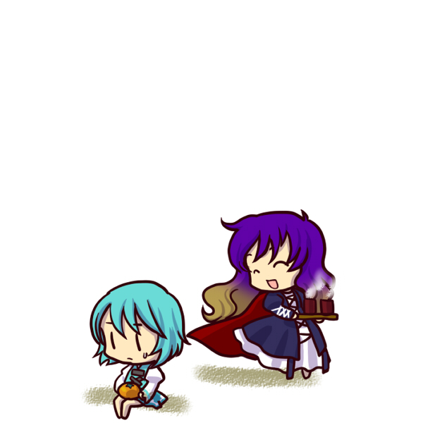 tatara kogasa and hijiri byakuren (touhou) drawn by socha
