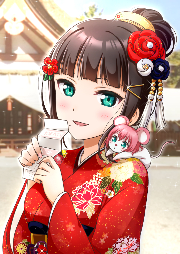 kurosawa dia and kurosawa ruby (love live! and 1 more) drawn by hirako