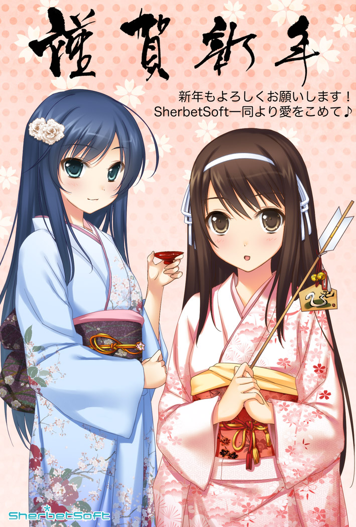 nanami shion and neon (seifuku tenshi) drawn by kisaragi_myau