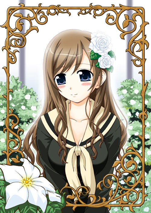 toudou shimako (maria-sama ga miteru) drawn by yuuma_(skirthike)