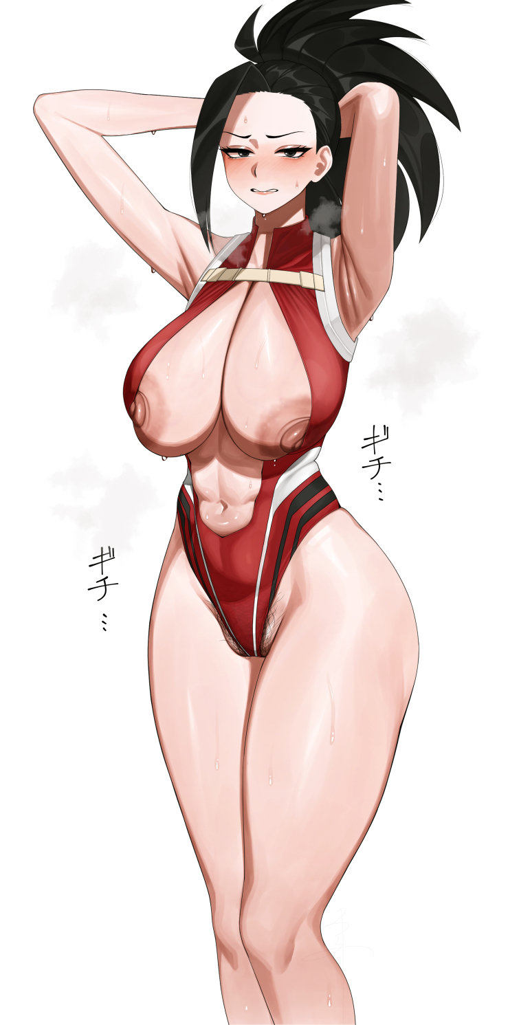yaoyorozu momo (boku no hero academia) drawn by senju_(snz0)