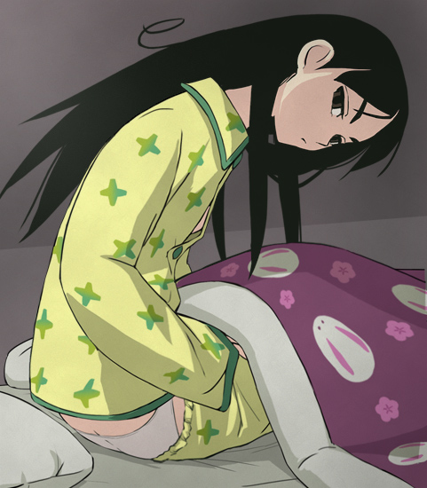 kitsu chiri (sayonara zetsubou sensei) drawn by haruyama_kazunori
