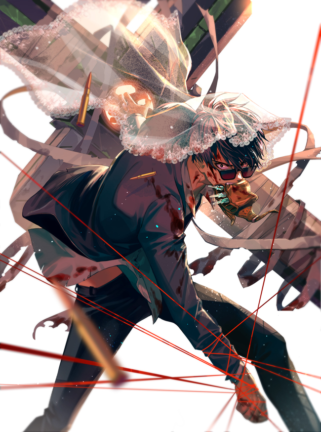 nicholas d. wolfwood (trigun and 1 more) drawn by saeldam