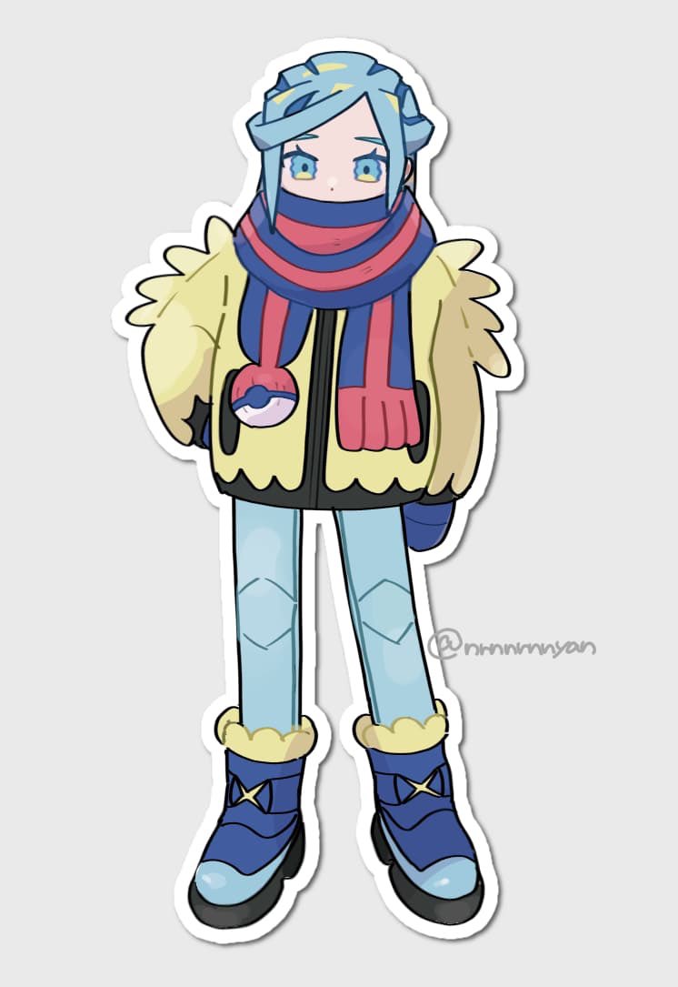 grusha (pokemon and 1 more) drawn by eneko_(olavcnkrpucl16a)