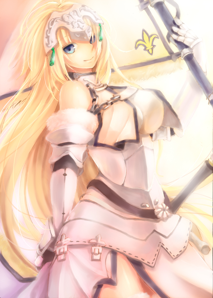 jeanne d'arc (fate and 2 more) drawn by sakurako_(moutan)