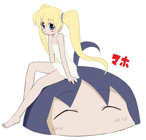 rebecca miyamoto and katagiri himeko (pani poni dash!) drawn by nagian