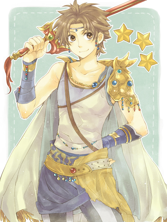 bartz klauser (final fantasy and 2 more) drawn by shichimiso