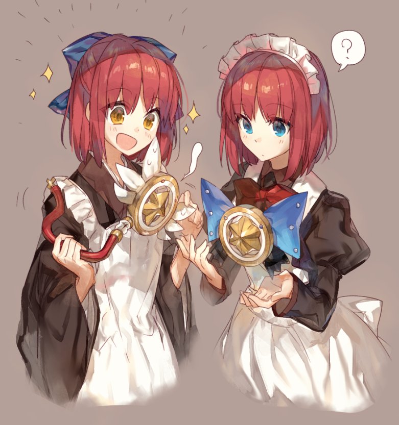 kohaku, magical ruby, hisui, magical sapphire, matsuki miyu, and 2 more (fate and 3 more) drawn by chocoan