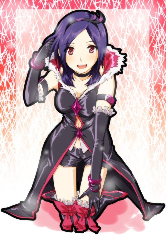 higashi setsuna and eas (precure and 1 more) drawn by konnyaku_kyuudai