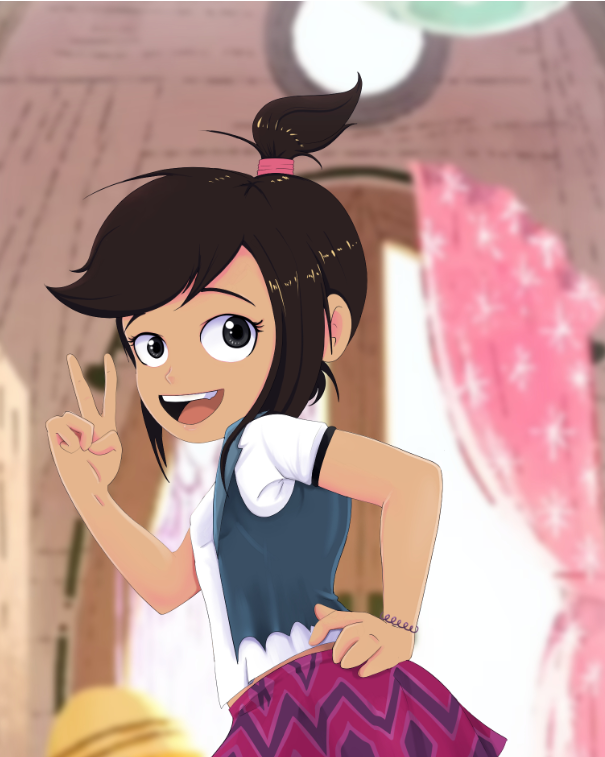 molly mcgee (the ghost and molly mcgee) drawn by jdmadpuffy97