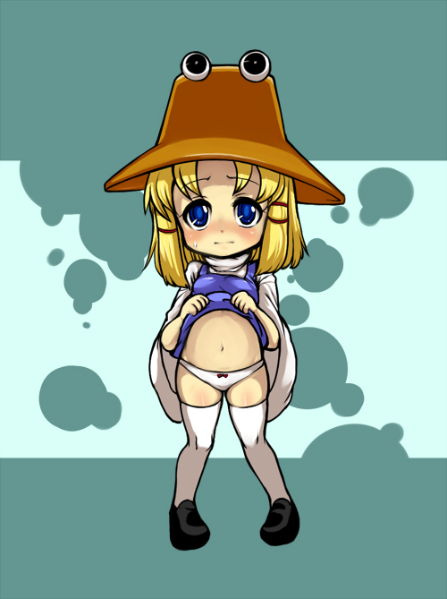 moriya suwako and pyonta (touhou) drawn by kuri-magu_kuroguro