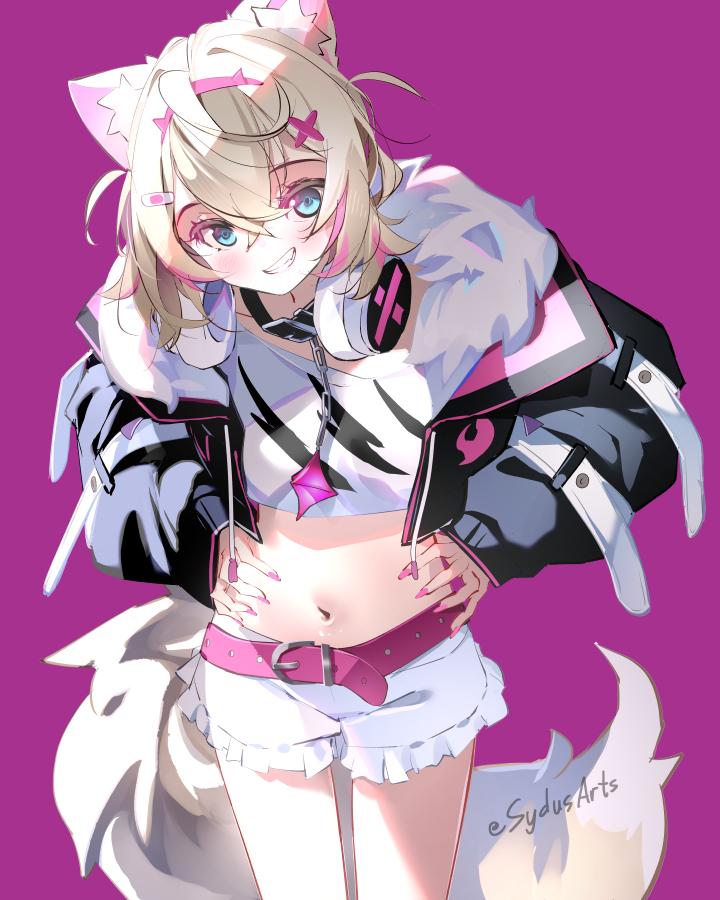 mococo abyssgard (hololive and 1 more) drawn by sydus