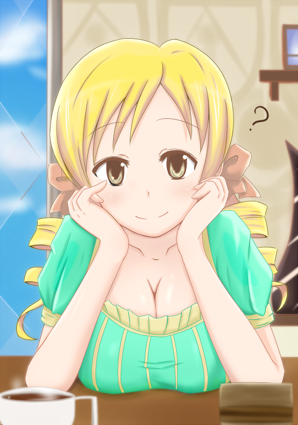 tomoe mami (mahou shoujo madoka magica) drawn by shigure_ryuunosuke