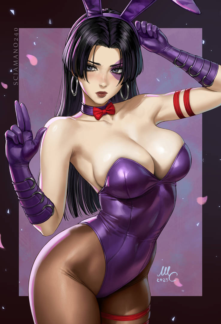 psylocke (marvel and 2 more) drawn by sciamano240