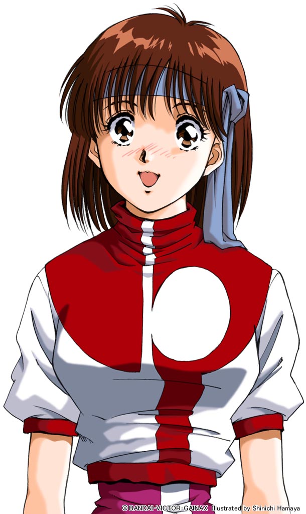 takaya noriko (top wo nerae!) drawn by hamaya_shin'ichi