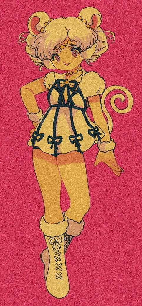 sailor iron mouse (bishoujo senshi sailor moon and 1 more) drawn by pikurusu