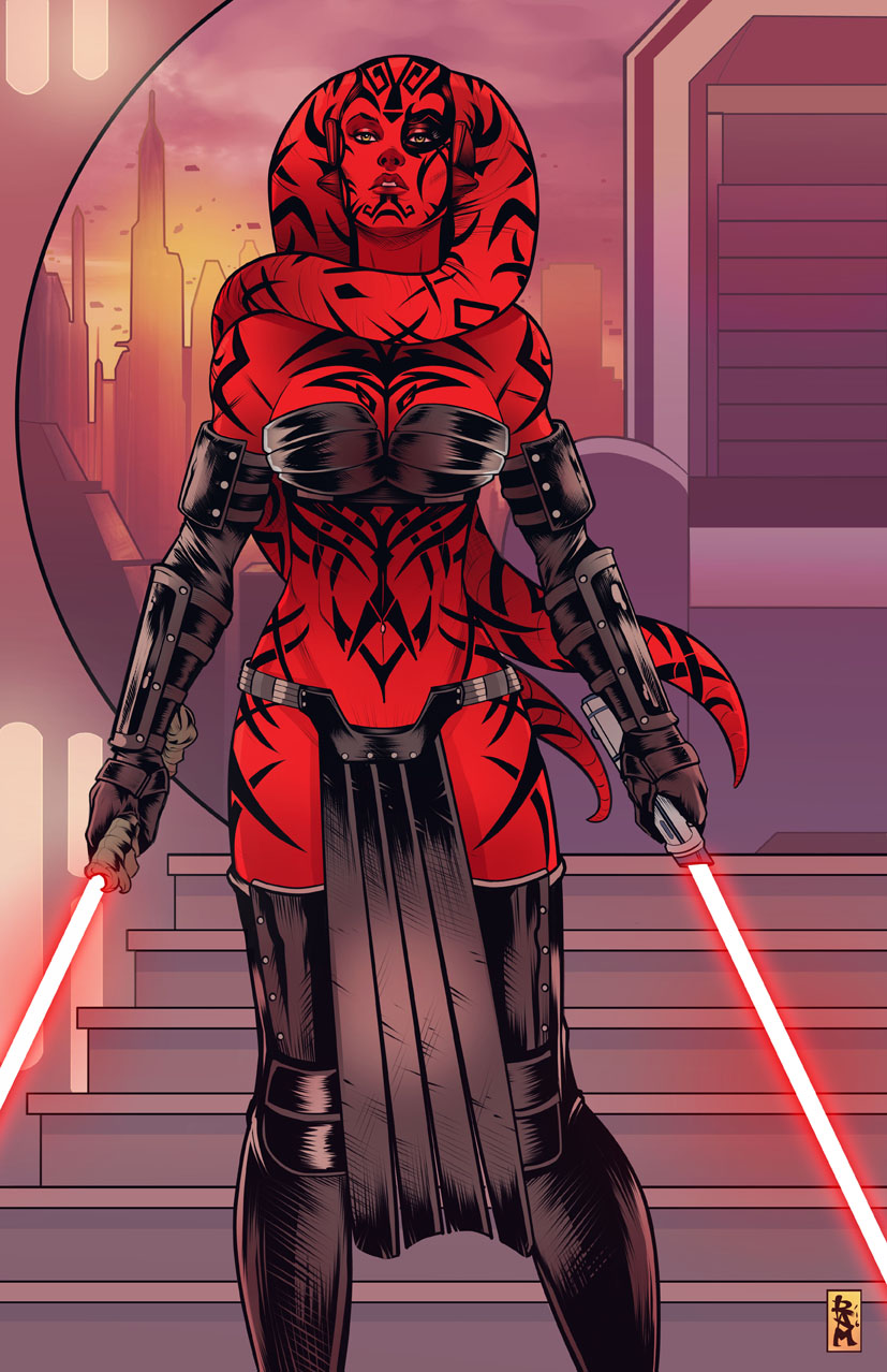 darth talon (star wars and 1 more) drawn by ram_(ram80)