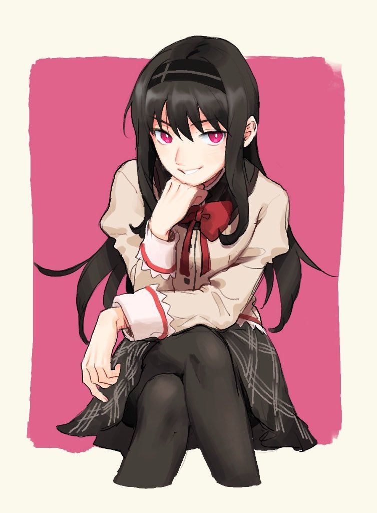 akemi homura (mahou shoujo madoka magica and 1 more) drawn by itsu_(artist)
