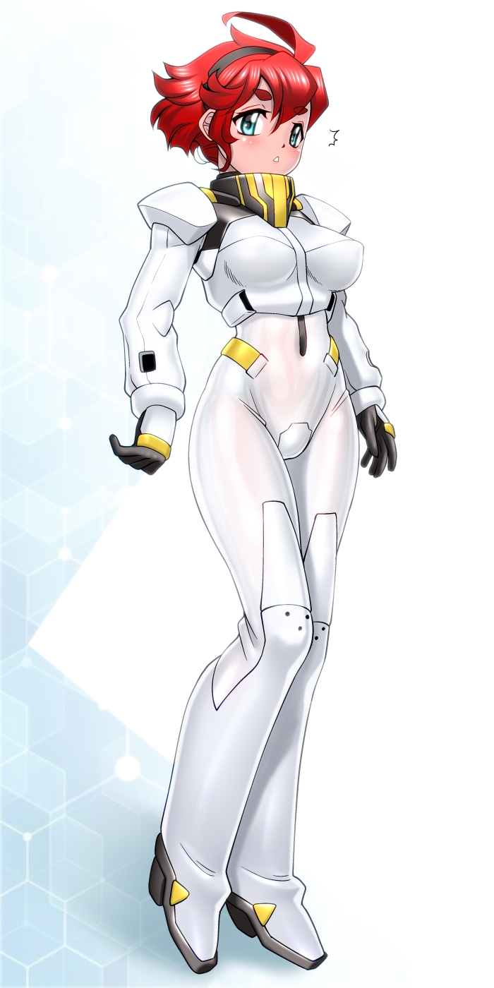 suletta mercury (gundam and 1 more) drawn by sakura_ryuuken