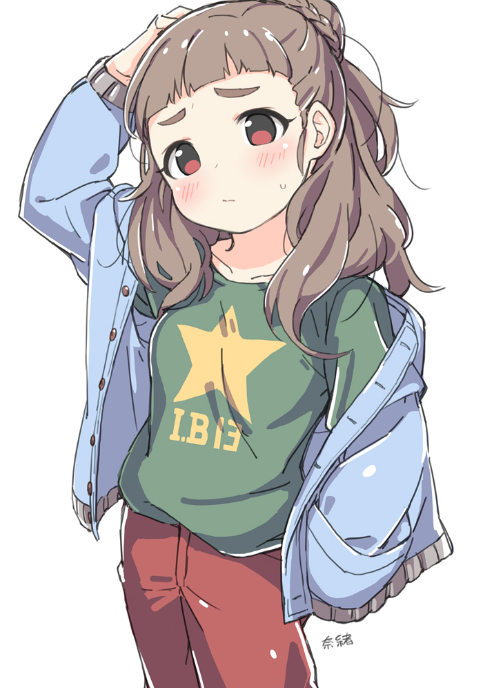 kamiya nao (idolmaster and 2 more) drawn by kuresuku_(lessons)