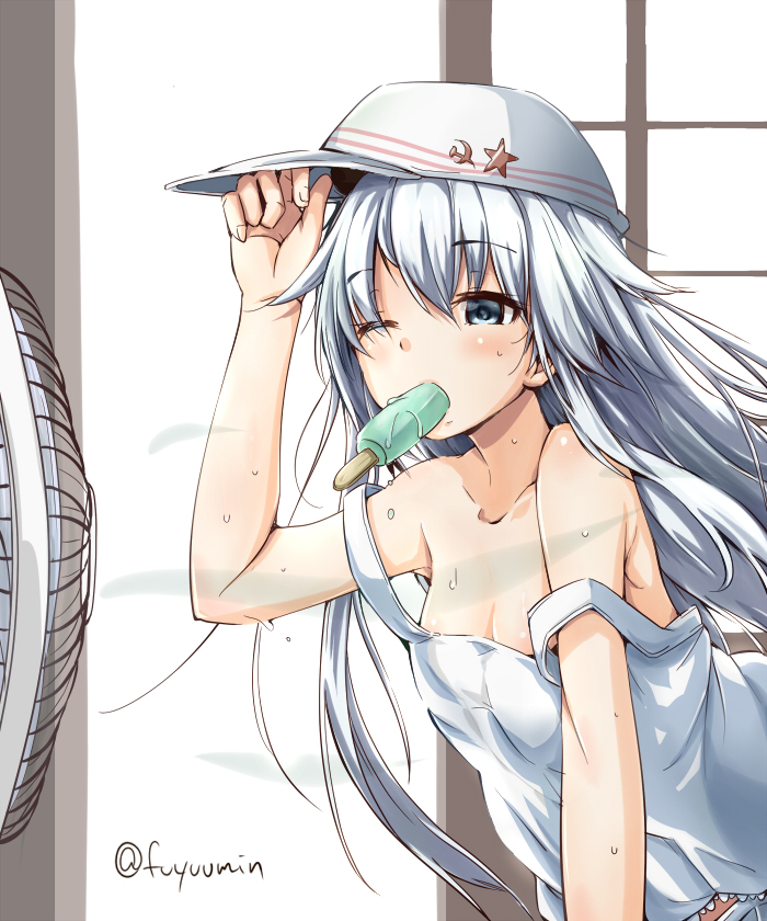 hibiki and verniy (kantai collection) drawn by fuyu_mi