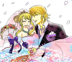 link and lucy heartfilia (the legend of zelda and 1 more)