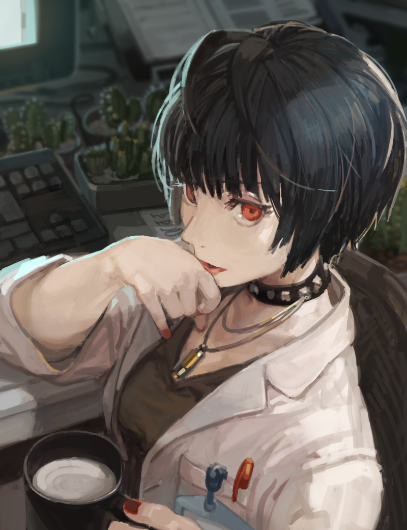 takemi tae (persona and 1 more) drawn by burari